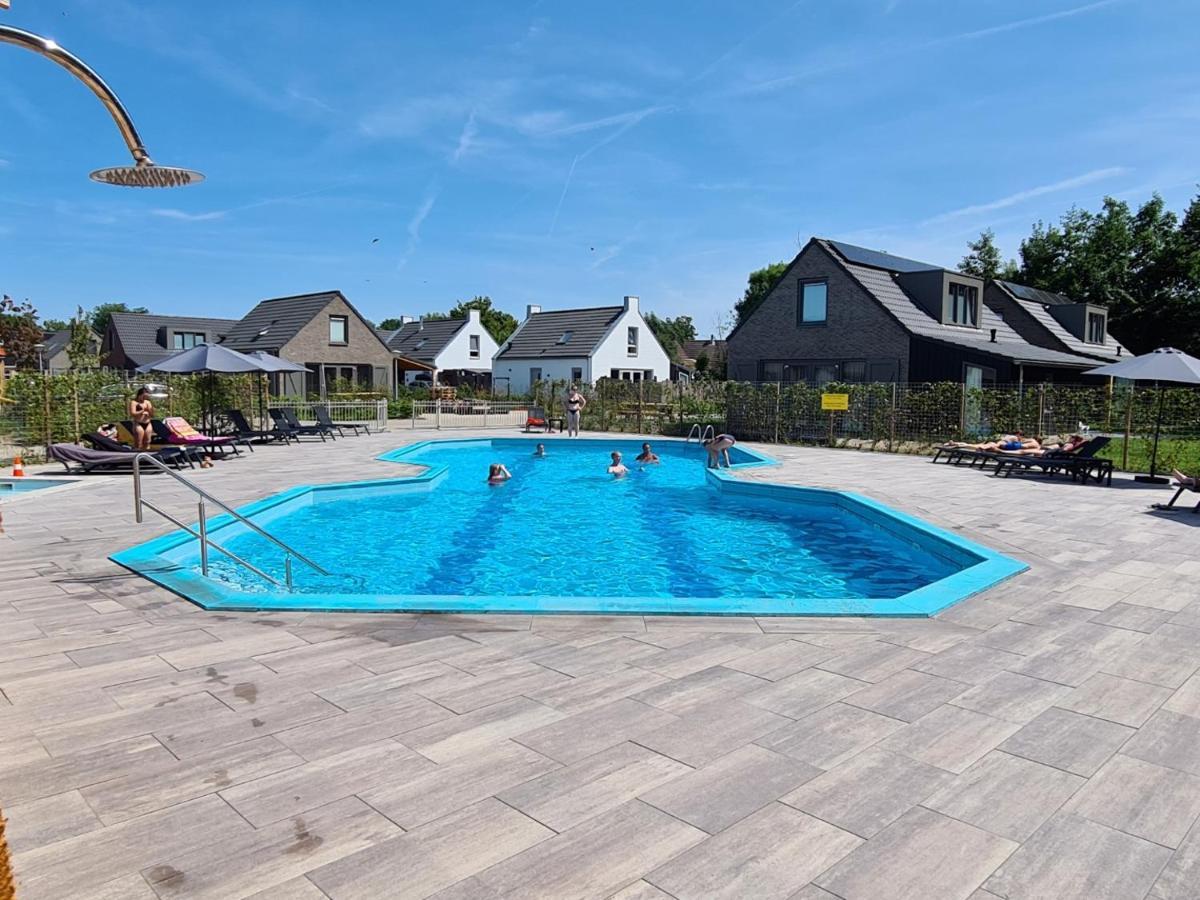 Coco Beach House Op Recreatiepark De Wielen 신트 마르턴 외부 사진